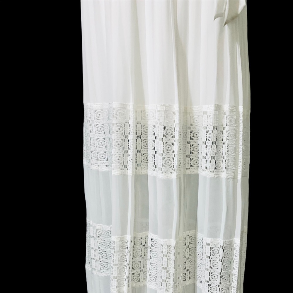 Bisou Bisou white pleated maxi dress - Picture 12 of 12